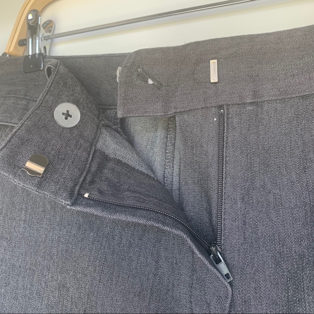 Bill Blass Charcoal Gray Ladies Slacks - size 14 - Picture 7 of 10